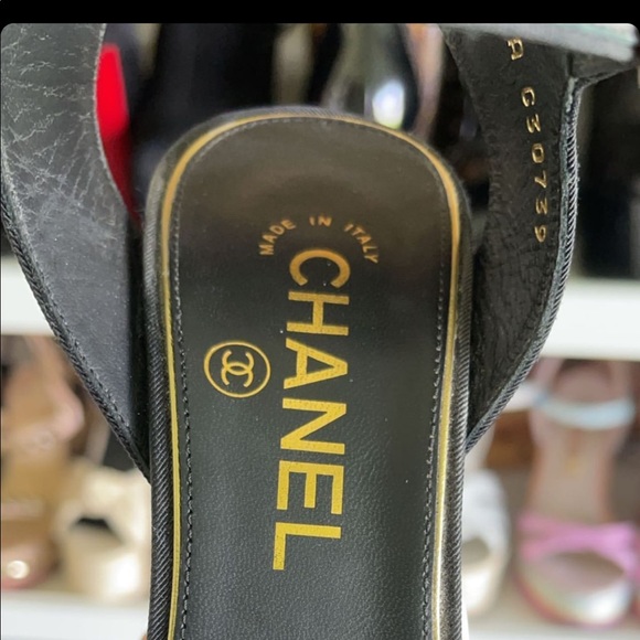 Authentic Chanel wedges - Picture 4 of 5
